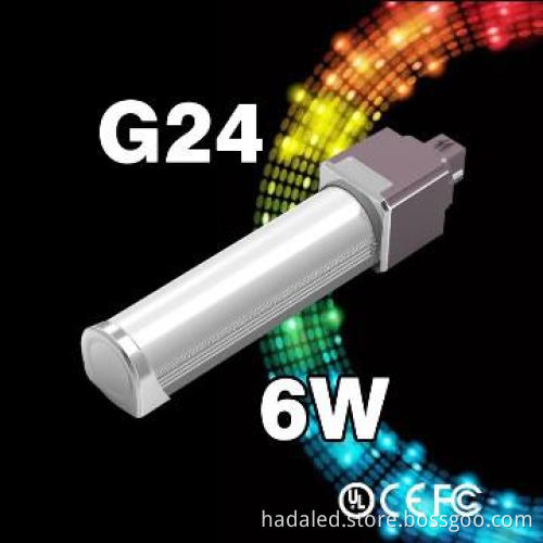 LED plc light G24 lamp,energy saving lamp